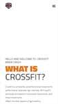 Mobile Screenshot of crossfitbriercreek.com